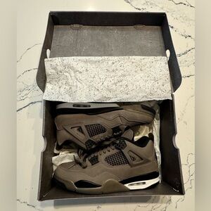 AIR JORDAN 4 RETRO Size 12 Taupe Haze Cave Stone DB0732-200 VNDS / (Try-On Only)